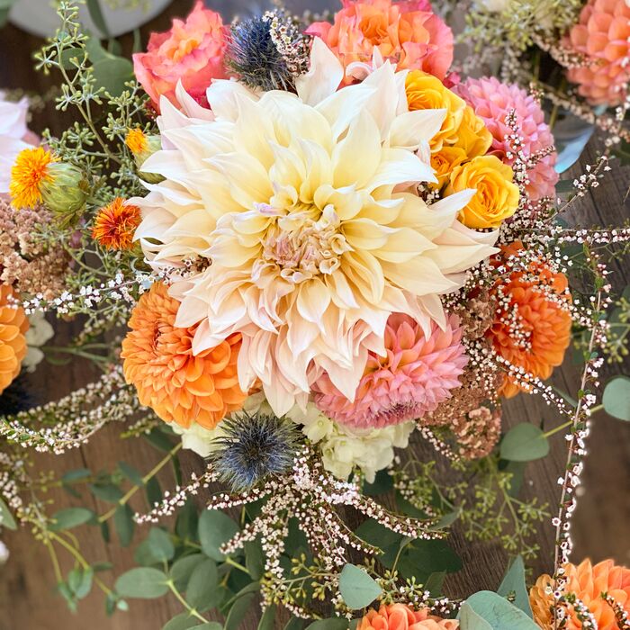 Real Dorcey's Flowers wedding