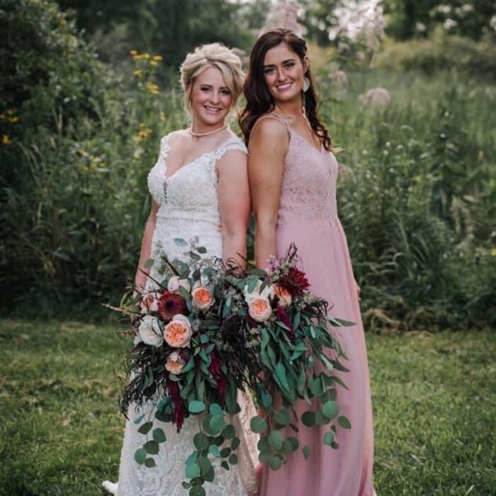 Real Dorcey's Flowers wedding